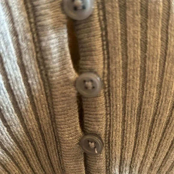 Ardene Contemporary Wear Cropped Fur Collar Cardigan - Picture 4 of 5